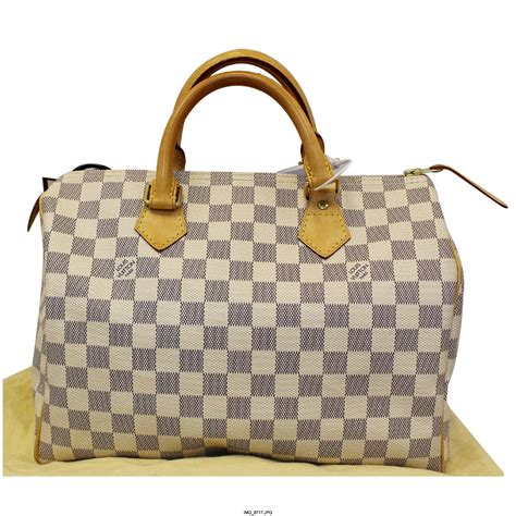 louis vuitton speedy 35 azur damier|lv speedy 30 price.